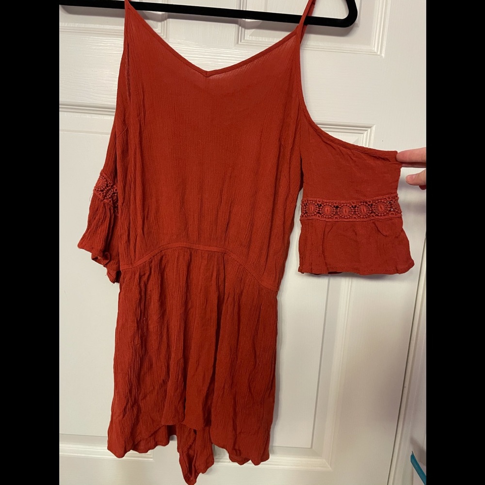Orange romper